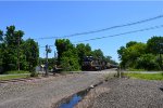 At Valley Road Grade Crossing. 